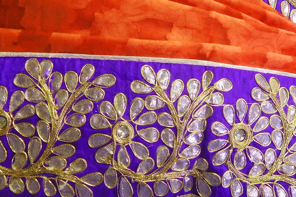 Gold Leaf Embroidery (Gota Patti)