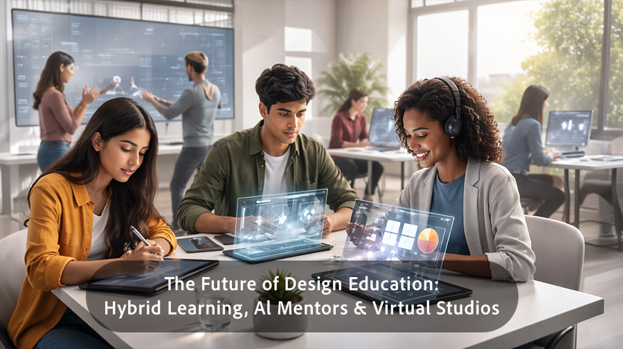 Future of Design Education: AI, Hybrid Learning & Studios