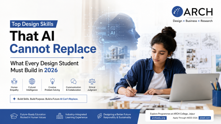 Top Design Skills That AI Cannot Replace - What Every Design Student Must Build in 2026