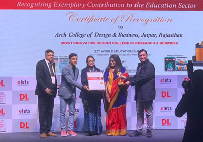 Most Innovative Design College in Research and Business
