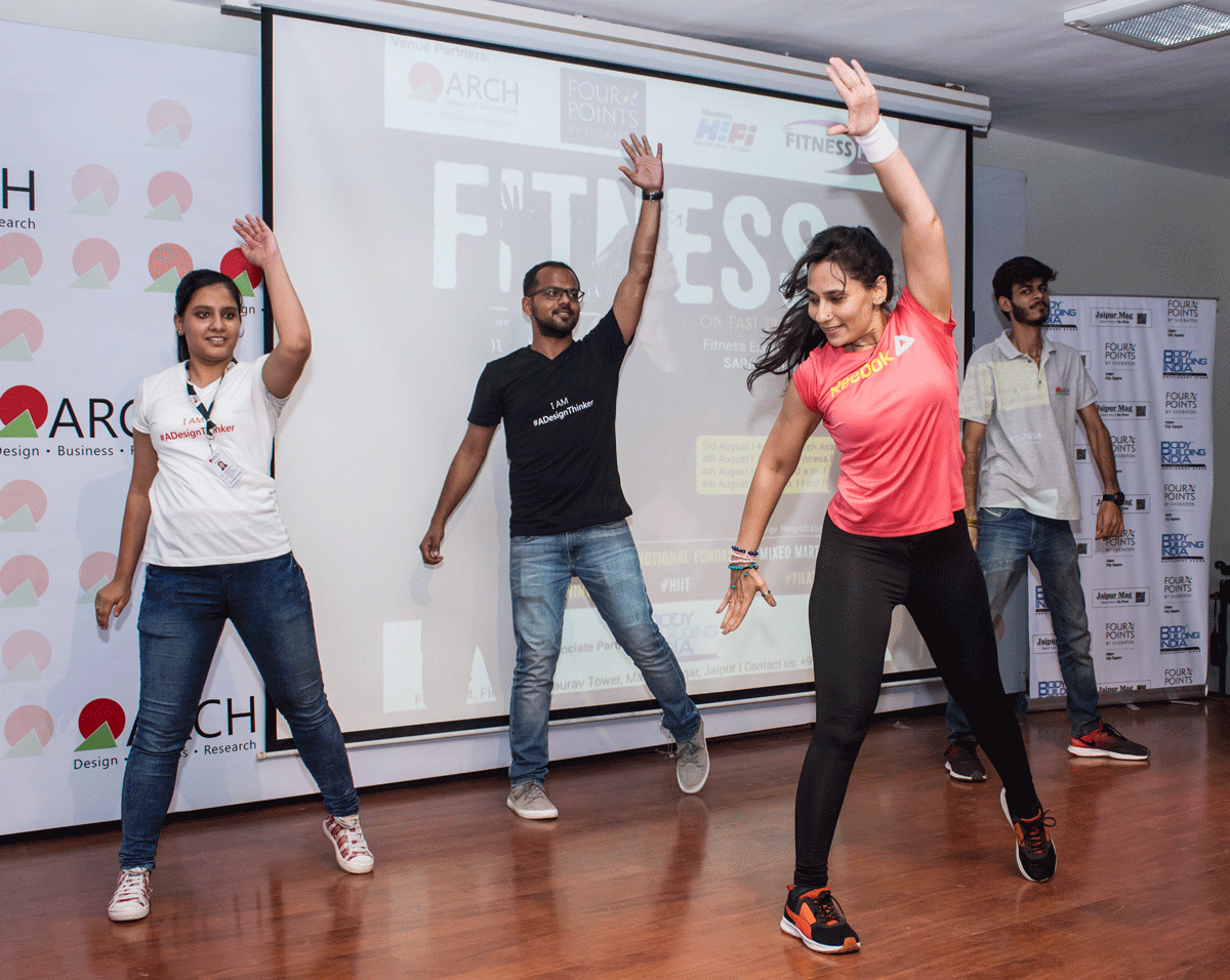 Making People Health Conscious- Fitness Session by Sapna Khanna