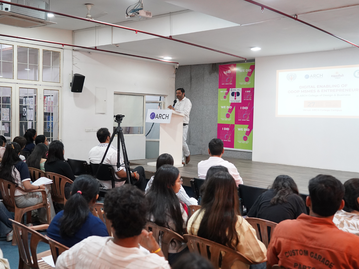 One District One Product (ODOP) Scheme for MSMEs and Entrepreneurs at ARCH College, Jaipur