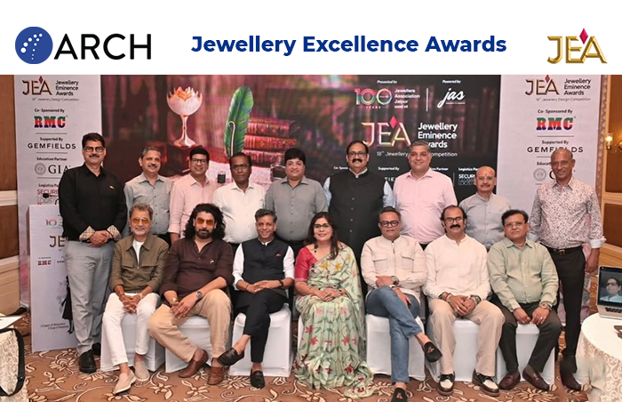 An inspiring day as a Jury Member at the Jewellery Excellence Awards (JEA) by the Jaipur Jewellers Association