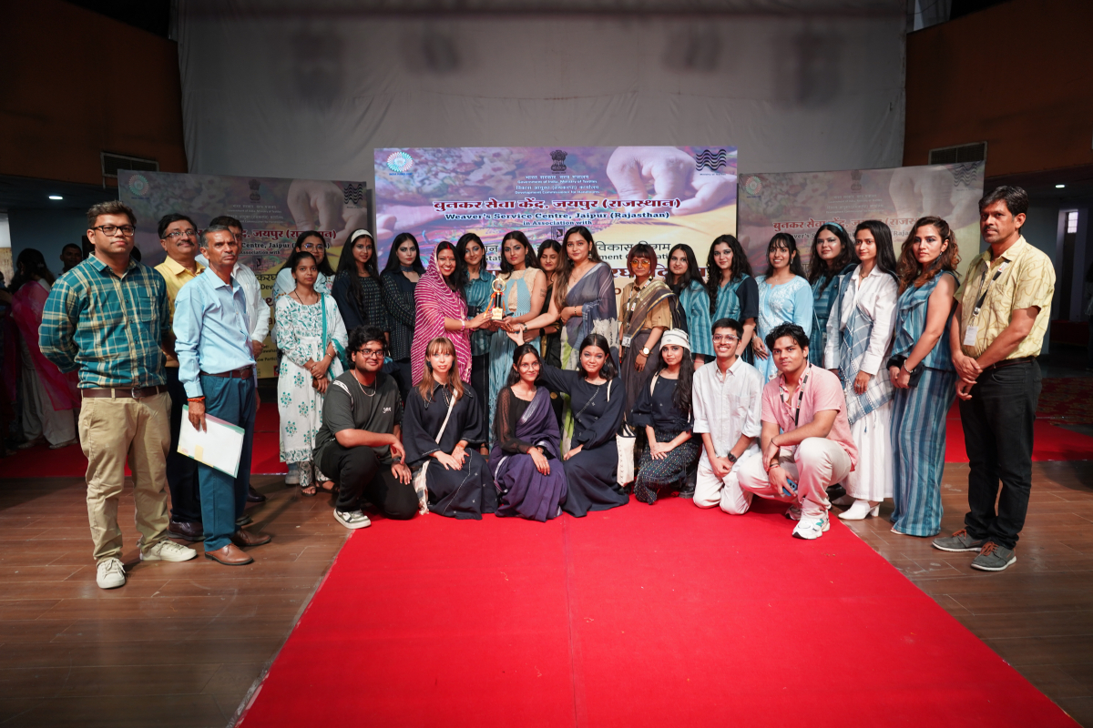 ARCH Students Win Award at National Handloom Day Fashion Show
