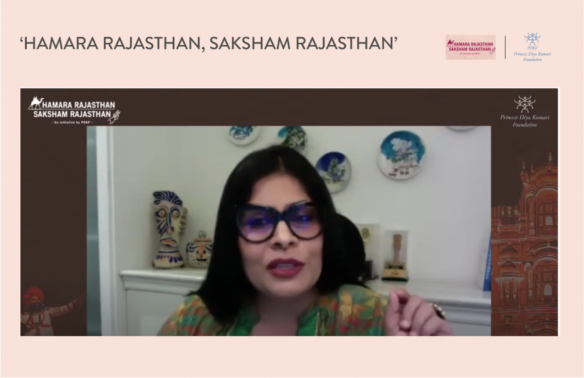 ‘Hamara Rajasthan, Saksham Rajasthan’ by the Princess Diya Kumari Foundation (PDKF) Trust