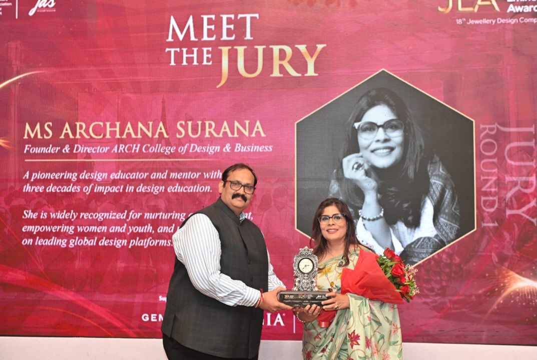 An inspiring day as a Jury Member at the Jewellery Excellence Awards (JEA) by the Jaipur Jewellers Association