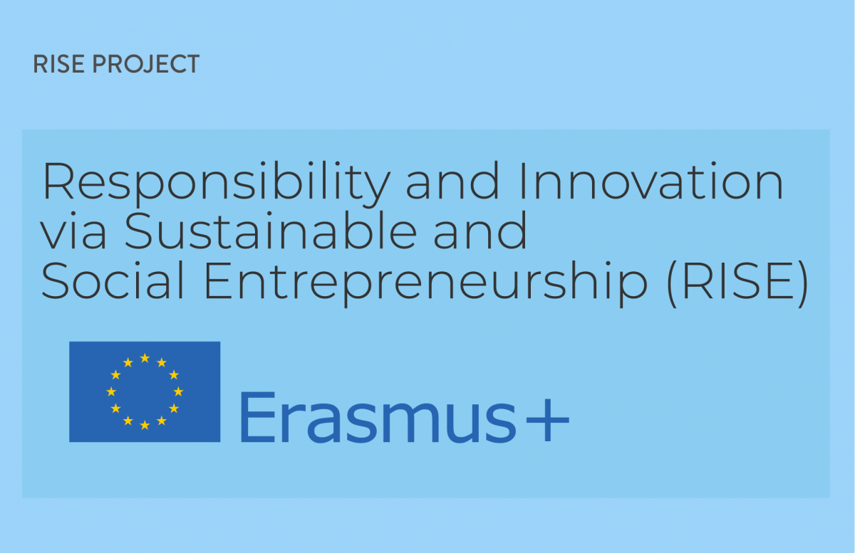 RISE Project - Responsibility and Innovation via Sustainable and Social Entrepreneurship