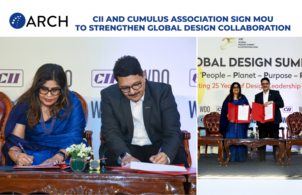 CII and Cumulus Association Sign MoU to Strengthen Global Design Collaboration