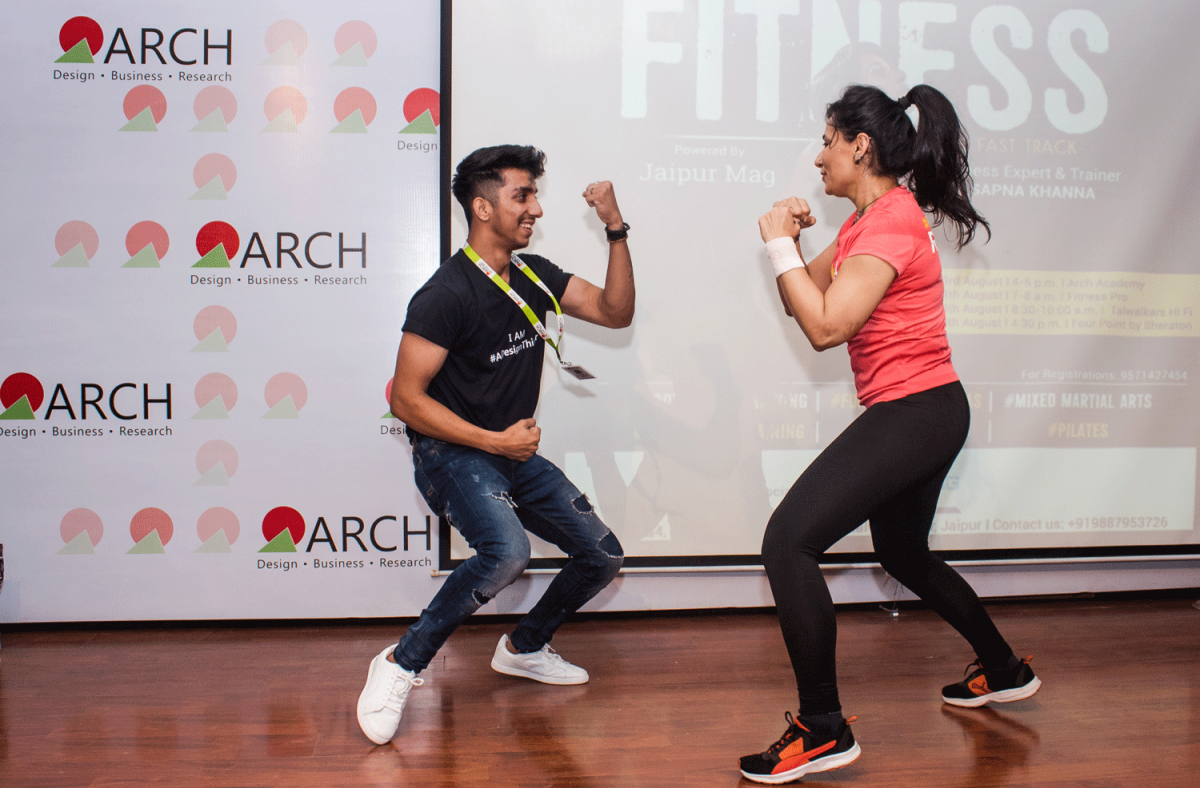 Making People Health Conscious- Fitness Session by Sapna Khanna