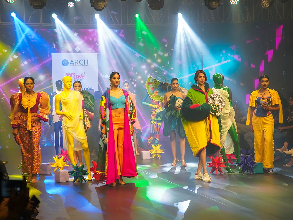 ARCH College Showcases Wearable Art Collection -POPNOSIS at Jaipur Times Fashion Week