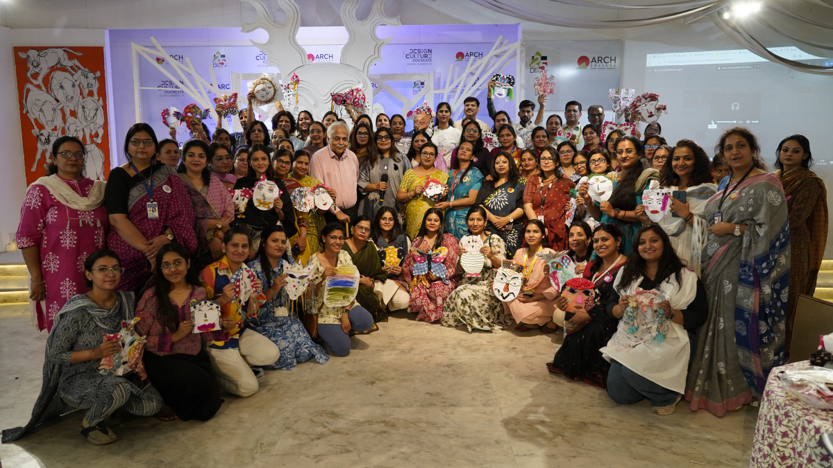 'Unmasking the Artist Within' - Art Therapy Workshop for 70+ School Teachers!
