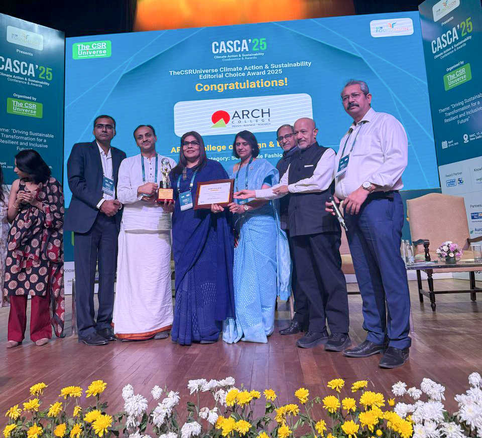 ARCH College recognised for Sustainable Fashion at CASCA'25