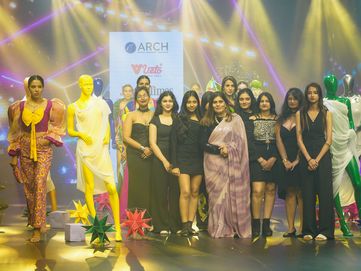 ARCH College Showcases Wearable Art Collection -POPNOSIS at Jaipur Times Fashion Week