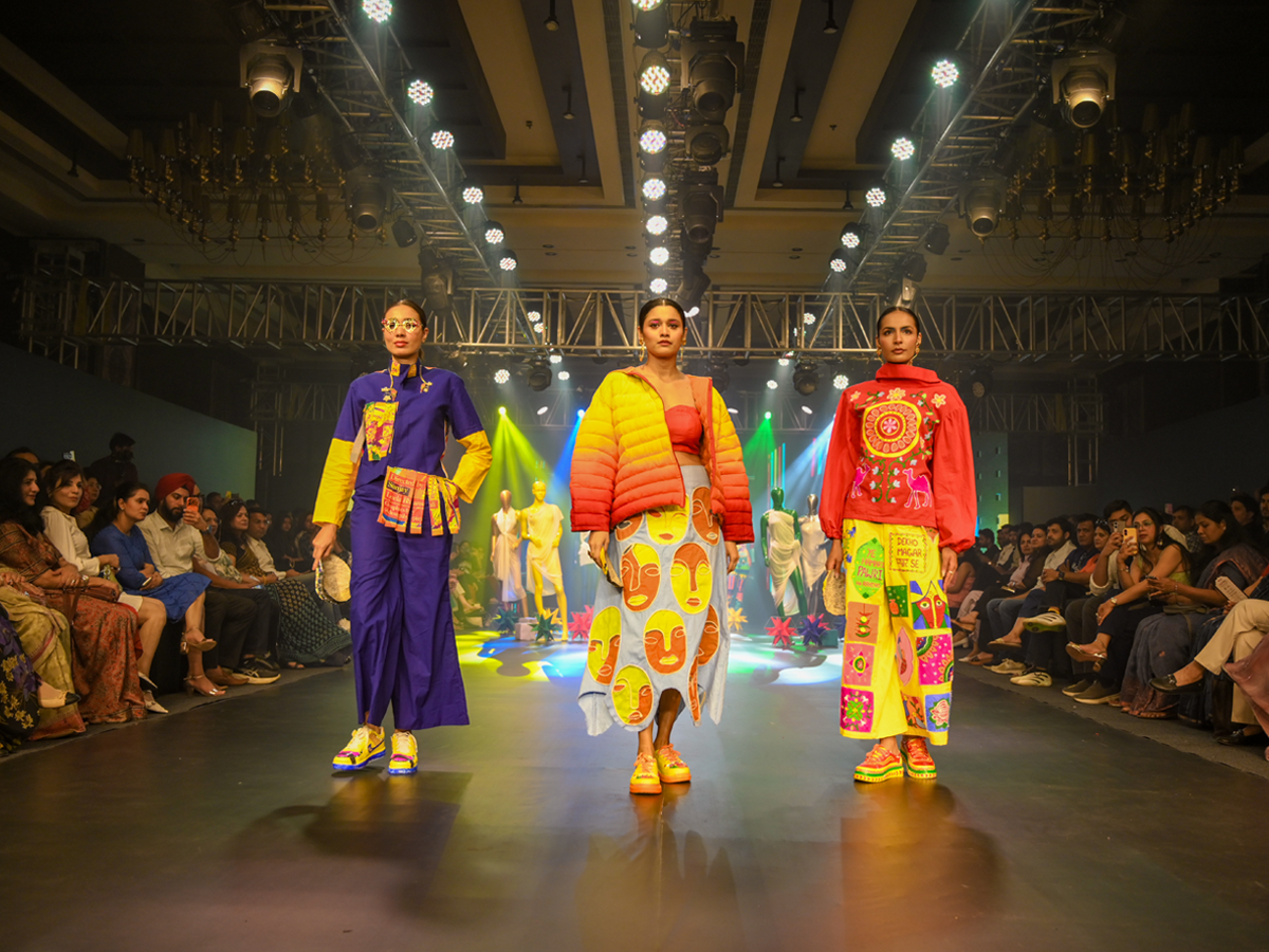 ARCH College Showcases Wearable Art Collection -POPNOSIS at Jaipur Times Fashion Week