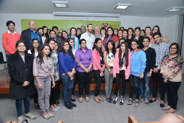 Delegation from UK Universities at ARCH Academy of Design