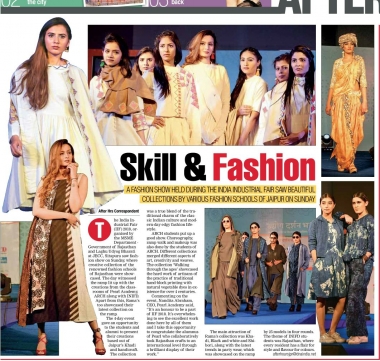 The India Industrial Fair Fashion Show (DNA)